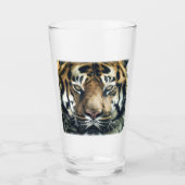 Mooie foto van Bengal Tiger Face Glas (Voorkant)