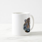 Mooie foto van Bengal Tiger Face Koffiemok (Voorkant rechts)