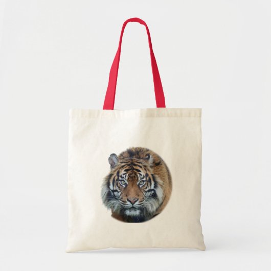 Mooie foto van Bengal Tiger Face Tote Bag (Voorkant)
