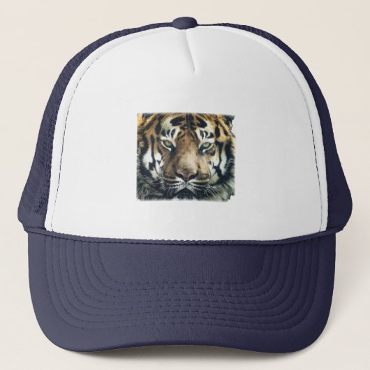 Mooie foto van Bengal Tiger Face Trucker Pet (Voorkant)