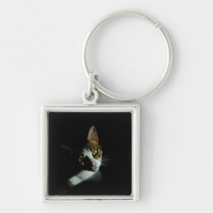 Mooie foto van Cat Sleutelhanger