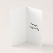 Mooie Fox Verjaardag Kaart (Binnen)