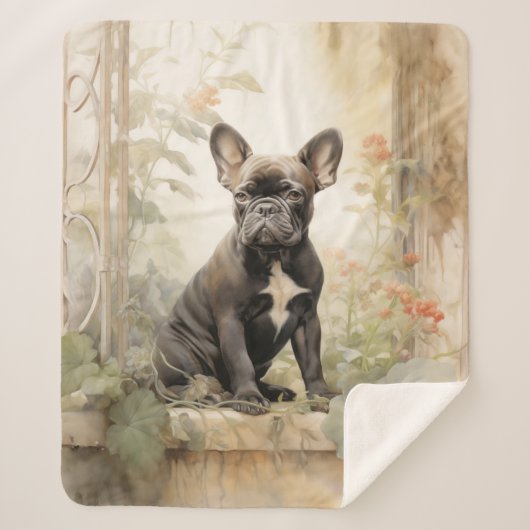 Mooie Franchie Sherpa Deken (Voorkant)