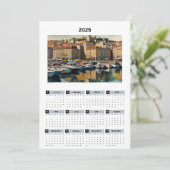 Mooie Frankrijk Uitzicht Kalender Programma (Staand voorkant)