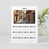 Mooie Frankrijk Uitzicht Kalender Programma (Staand voorkant)