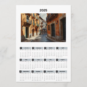 Mooie Frankrijk Uitzicht Kalender Programma