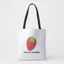 Mooie fruitige dagelijkse tas