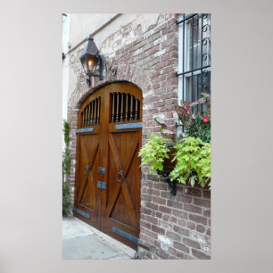 Mooie Gateway in Charleston Poster