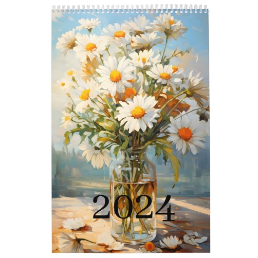 Mooie Geboorte Bloemen Kalender (Hoes)