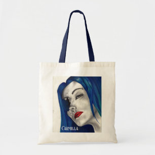 Mooie Gebroken Goth-meisjesfantasie Originele Kuns Tote Bag