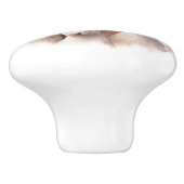 Mooie geitenfamilie keramische knop (Zijkant)