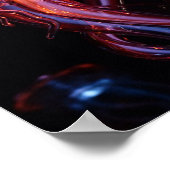 Mooie gekleurde geleivis poster (Hoek)