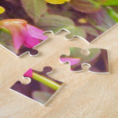 Mooie gele herfstorchideeën legpuzzel (Zijkant)