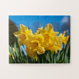 Mooie gele narcissen legpuzzel