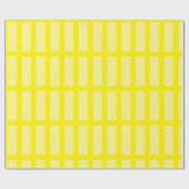 Mooie gele rechthoeken cadeaupapier (Vlak)