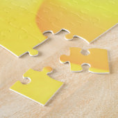 Mooie gele Rose Legpuzzel (Zijkant)