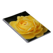 Mooie gele Rose Notitieboek (Rechterzijde)