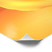 Mooie gele Rose Perfect Poster (Hoek)