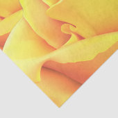 Mooie gele Rose Tissuepapier (Detail)