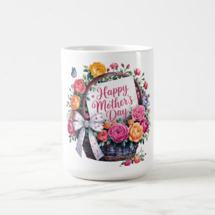 Mooie gelukkige Moederdag Mama Koffiemok