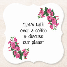 Mooie Gepersonaliseerd Floral Pulp Board