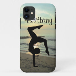 MOOIE GEPERSONALISEERDE GYMNASTIEK IPHONE CASE