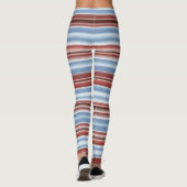 Mooie gestreepte legging lang (Achterkant)
