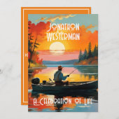 Mooie Geviste viering van het leven Kaart (Voorkant / Achterkant)