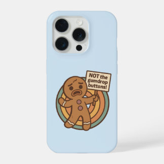 Mooie Gingy-gingerbrood telefoonhoesje Kerstcadeau iPhone 15 Pro Hoesje