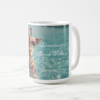 Mooie Giraffe Mok - Schattige Dieren Kunst Decorat