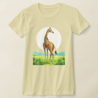 mooie giraffe t-shirt