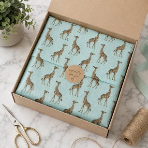 Mooie Giraffen Tissuepapier