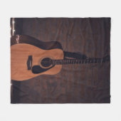 Mooie gitaar fleece deken (Voorkant (Horizontaal))