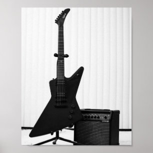Mooie gitaar poster