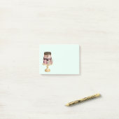 Mooie glanzende Glam Party Cake Post-it® Notes (Op bureau)