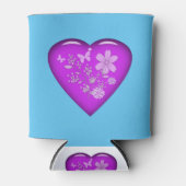 Mooie glazen flessenhart blikjeskoeler (Voorkant)