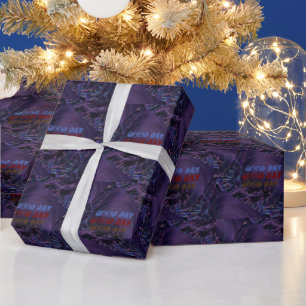 Mooie GOEDE DAG ZWART PAARS Cadeaupapier