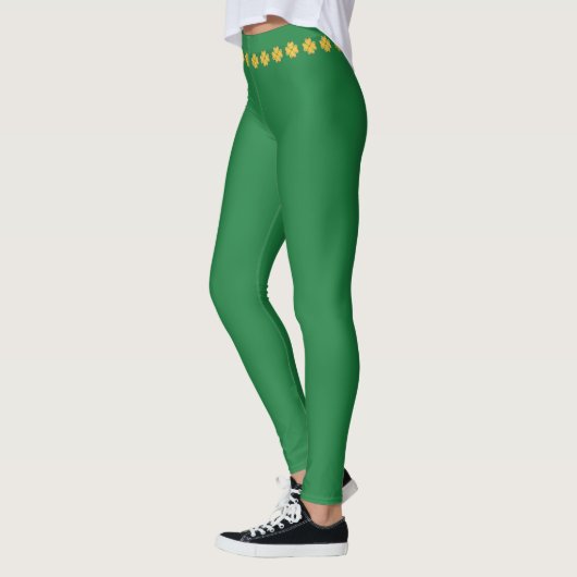 Mooie Golden Clover Belt Leggings (Links)