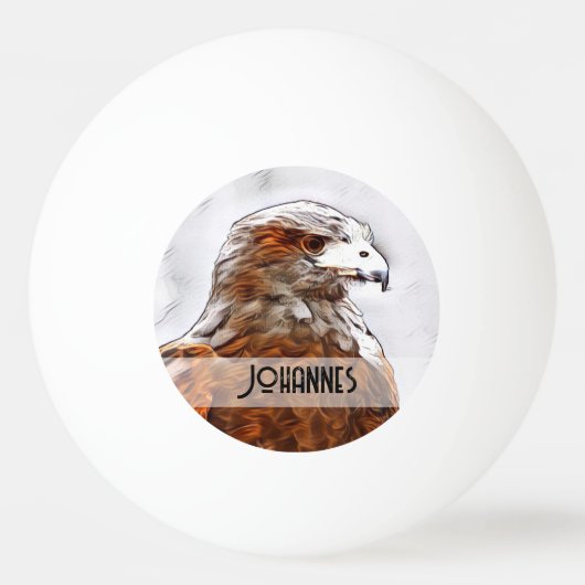 Mooie Golden Eagle Pingpongballen (Voorkant)