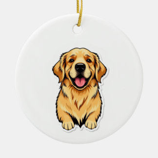 Mooie Golden Retriever Ornament