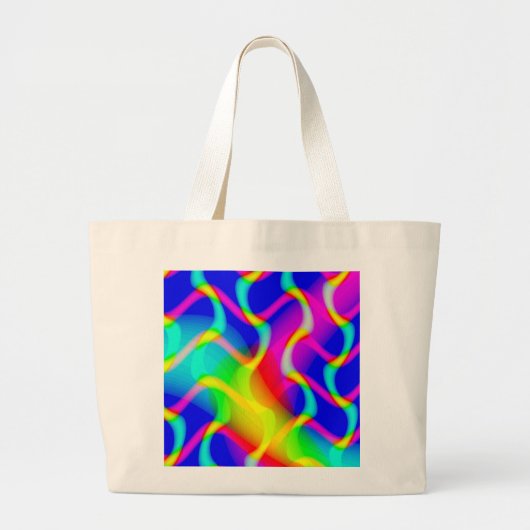 Mooie golven grote tote bag (Voorkant)