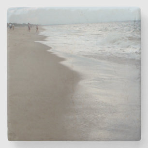 Mooie golven marmeren coaster stenen onderzetter