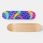 Mooie golven skateboard (Horizontaal)