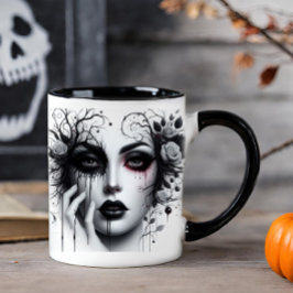 Mooie Gothic Woman Mok