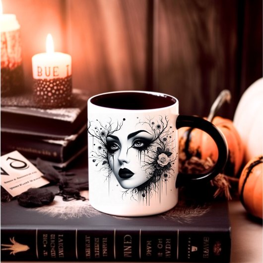 Mooie Gothic Woman Mok