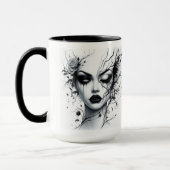 Mooie Gothic Woman Mok (Links)