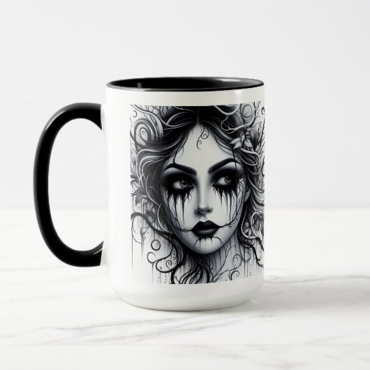 Mooie Gothic Woman Mok (Links)