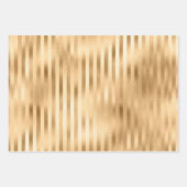 Mooie gouden bruiloft inpakpapier vel (Voorkant 2)