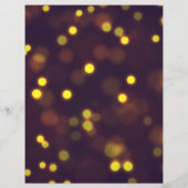 Mooie Gouden Glitters aanbieding promo  Flyer (Achterkant)