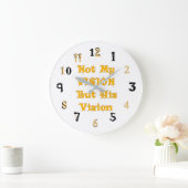 Mooie gouden wijzerplaat grote klok (Huis)